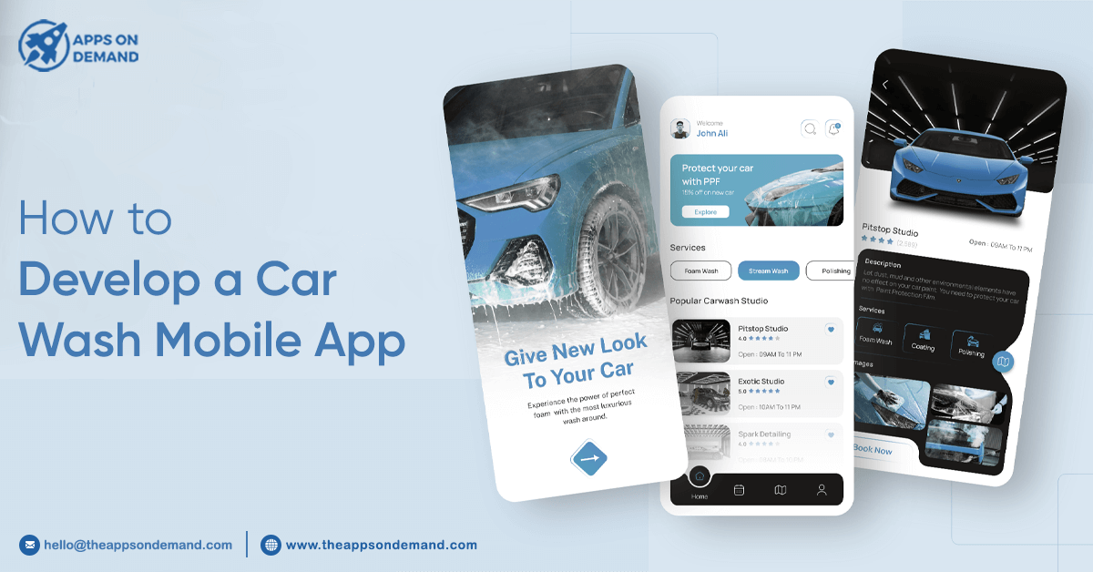 Develop a Car Wash Mobile App