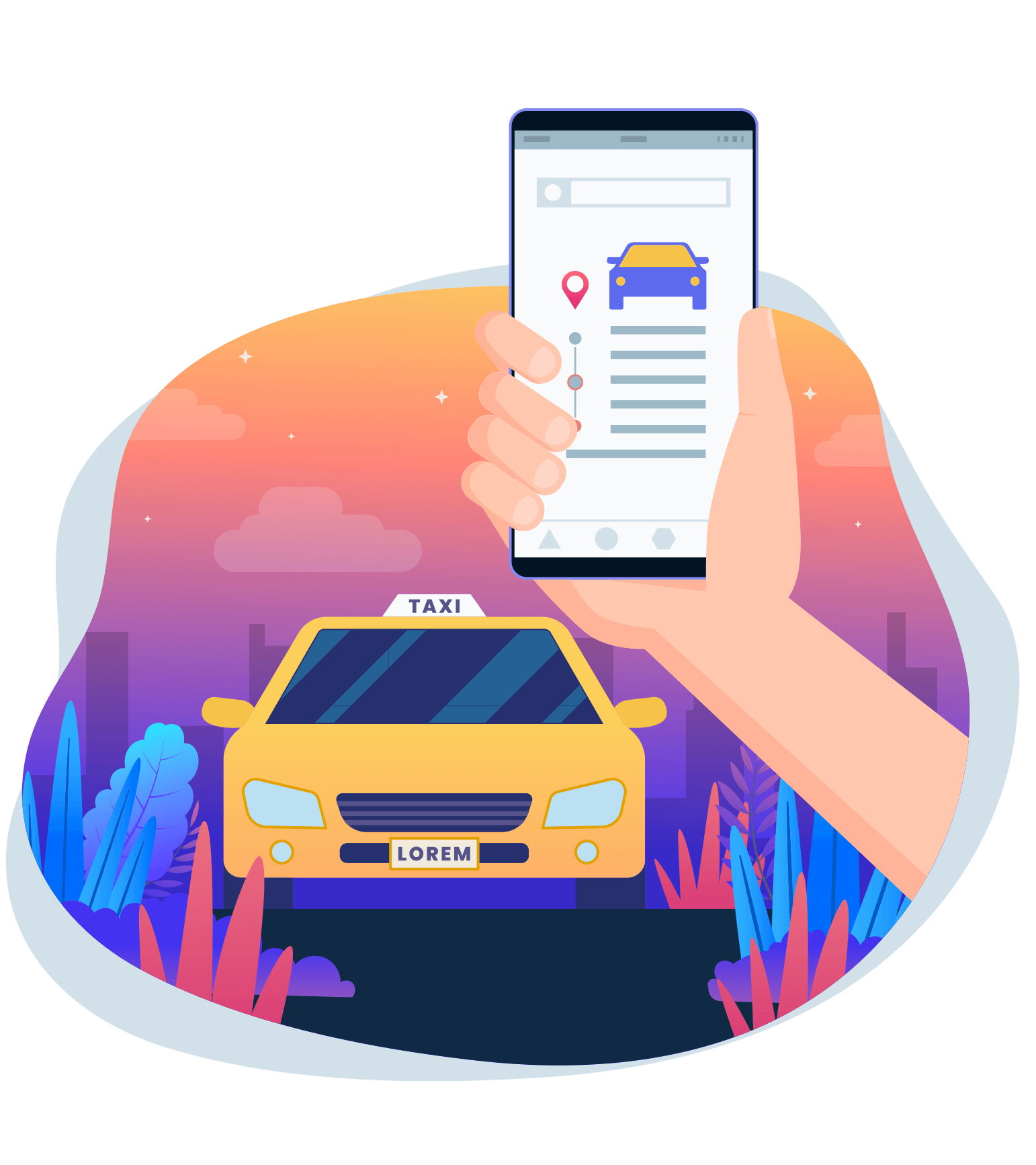 On-Demand Car Rental Apps