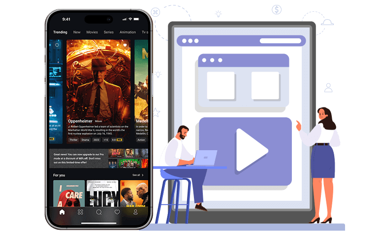 On-Demand Video Streaming top Mobile App Entwicklung